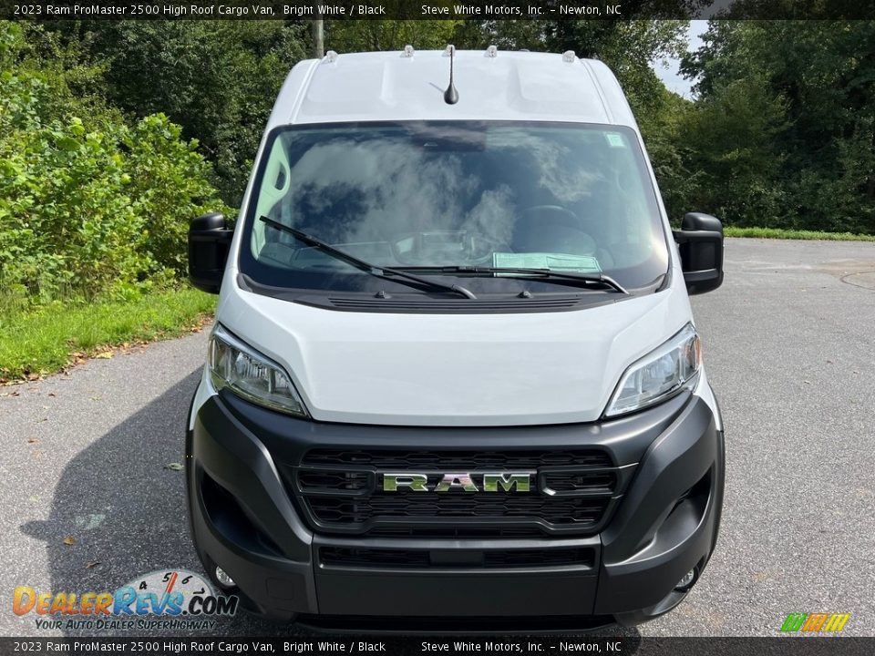 2023 Ram ProMaster 2500 High Roof Cargo Van Bright White / Black Photo #3