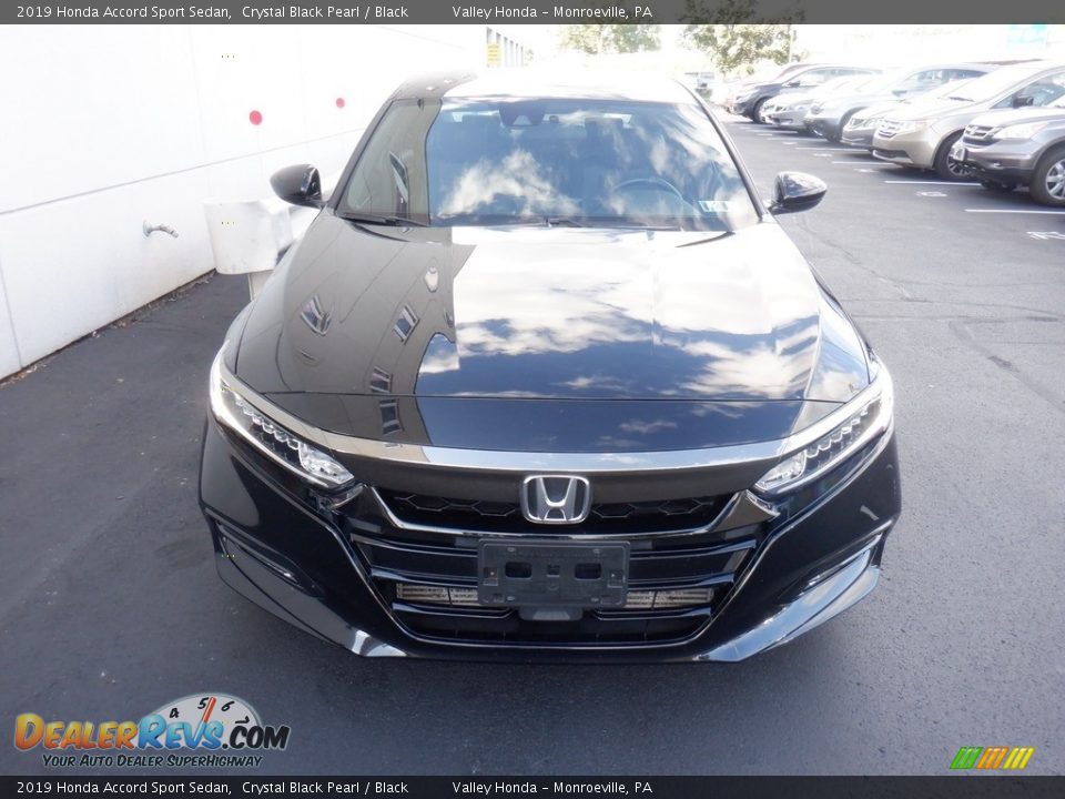 2019 Honda Accord Sport Sedan Crystal Black Pearl / Black Photo #5