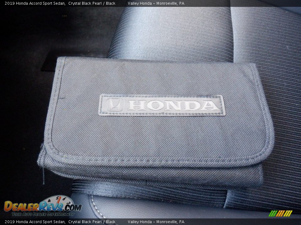 2019 Honda Accord Sport Sedan Crystal Black Pearl / Black Photo #31