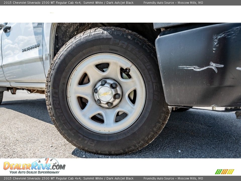 2015 Chevrolet Silverado 1500 WT Regular Cab 4x4 Summit White / Dark Ash/Jet Black Photo #2