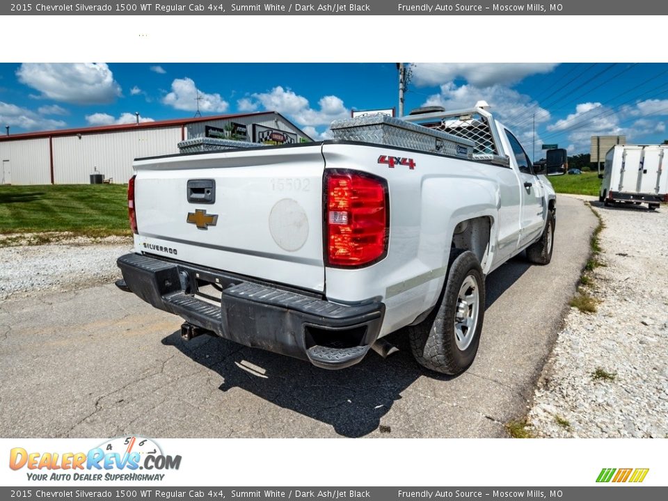 2015 Chevrolet Silverado 1500 WT Regular Cab 4x4 Summit White / Dark Ash/Jet Black Photo #4