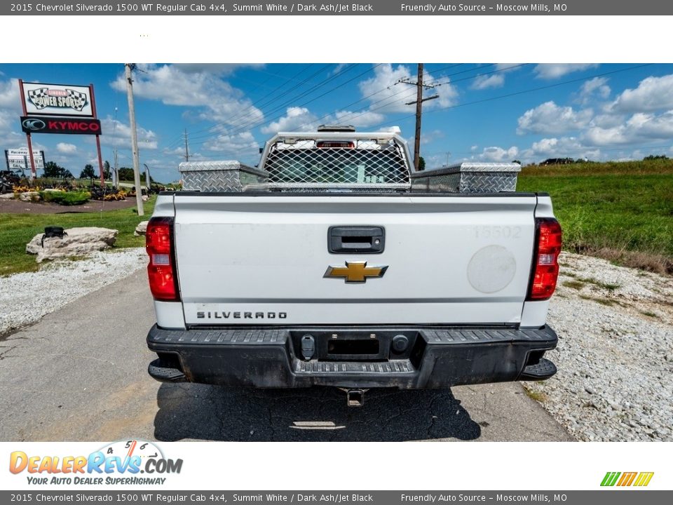 2015 Chevrolet Silverado 1500 WT Regular Cab 4x4 Summit White / Dark Ash/Jet Black Photo #5