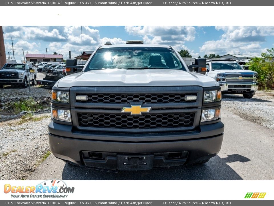 2015 Chevrolet Silverado 1500 WT Regular Cab 4x4 Summit White / Dark Ash/Jet Black Photo #9