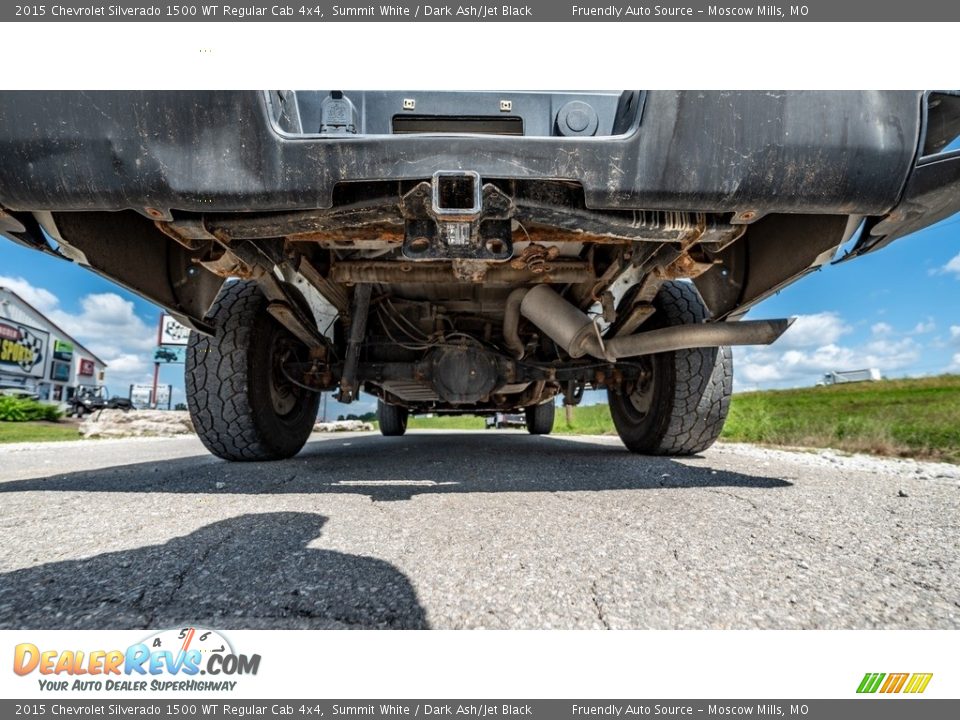 2015 Chevrolet Silverado 1500 WT Regular Cab 4x4 Summit White / Dark Ash/Jet Black Photo #13