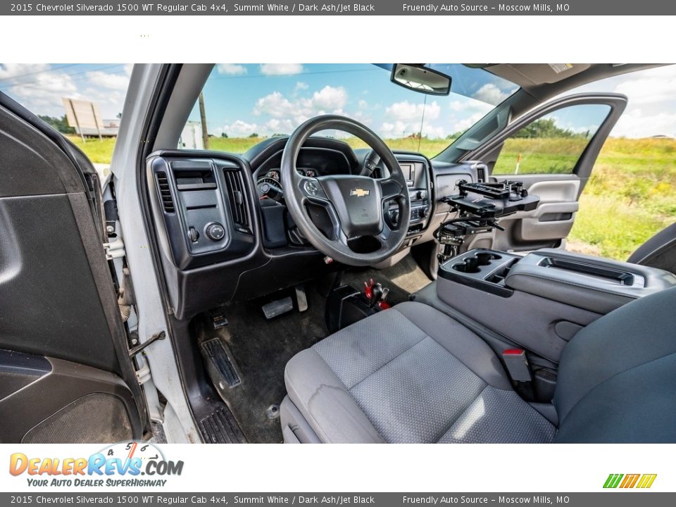 2015 Chevrolet Silverado 1500 WT Regular Cab 4x4 Summit White / Dark Ash/Jet Black Photo #19