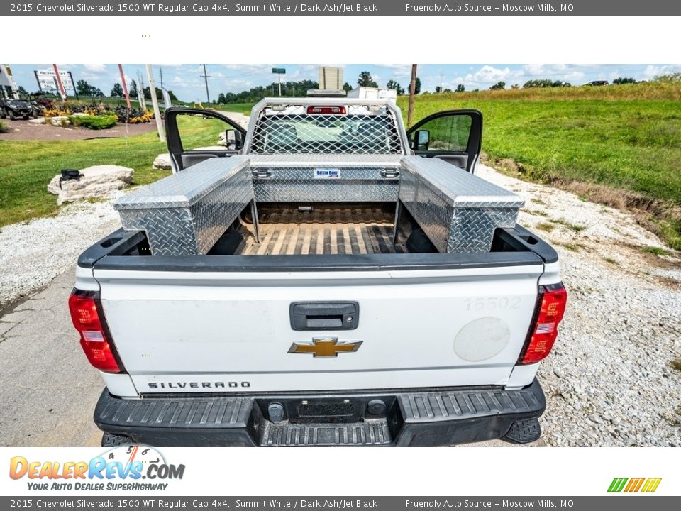 2015 Chevrolet Silverado 1500 WT Regular Cab 4x4 Summit White / Dark Ash/Jet Black Photo #20