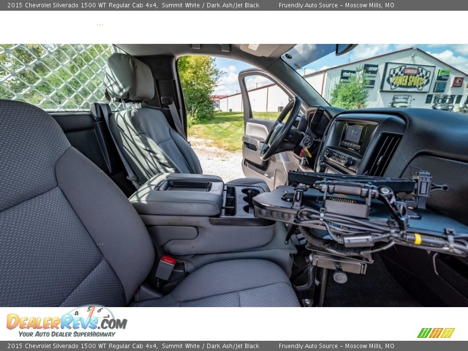 2015 Chevrolet Silverado 1500 WT Regular Cab 4x4 Summit White / Dark Ash/Jet Black Photo #22