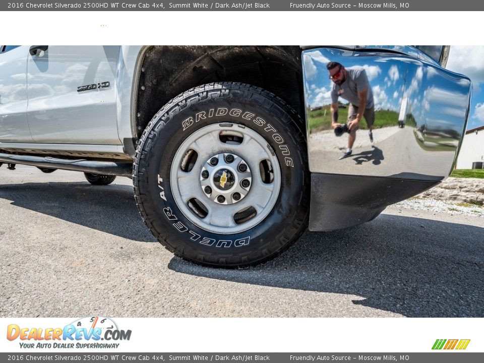 2016 Chevrolet Silverado 2500HD WT Crew Cab 4x4 Summit White / Dark Ash/Jet Black Photo #2