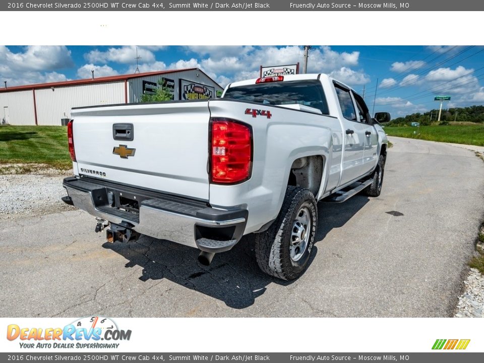 2016 Chevrolet Silverado 2500HD WT Crew Cab 4x4 Summit White / Dark Ash/Jet Black Photo #4