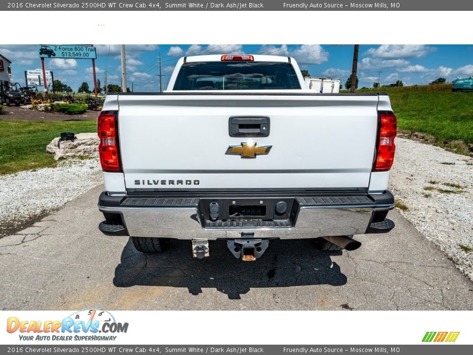 2016 Chevrolet Silverado 2500HD WT Crew Cab 4x4 Summit White / Dark Ash/Jet Black Photo #5