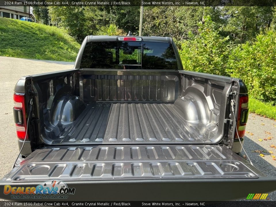 2024 Ram 1500 Rebel Crew Cab 4x4 Granite Crystal Metallic / Red/Black Photo #8