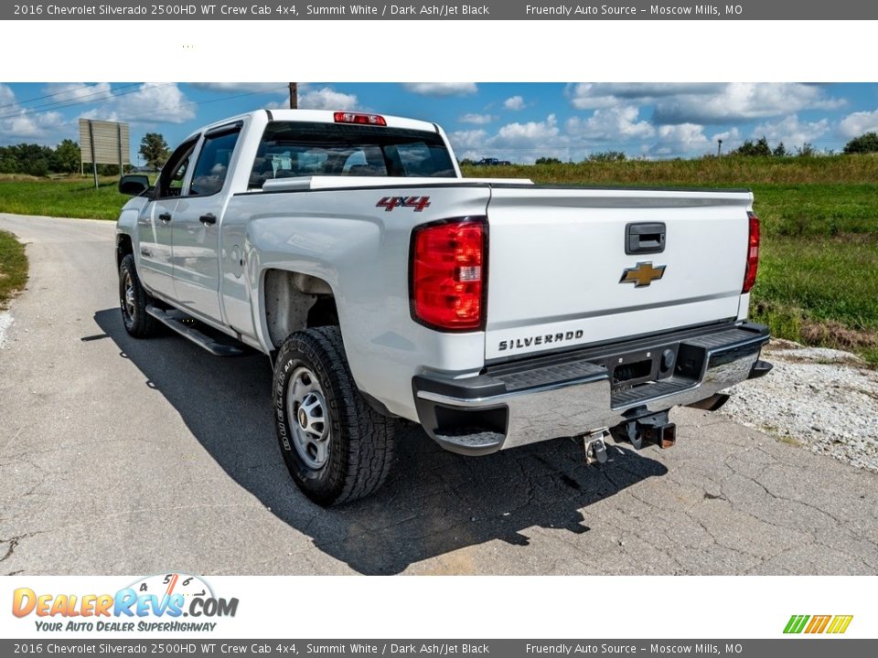 2016 Chevrolet Silverado 2500HD WT Crew Cab 4x4 Summit White / Dark Ash/Jet Black Photo #6