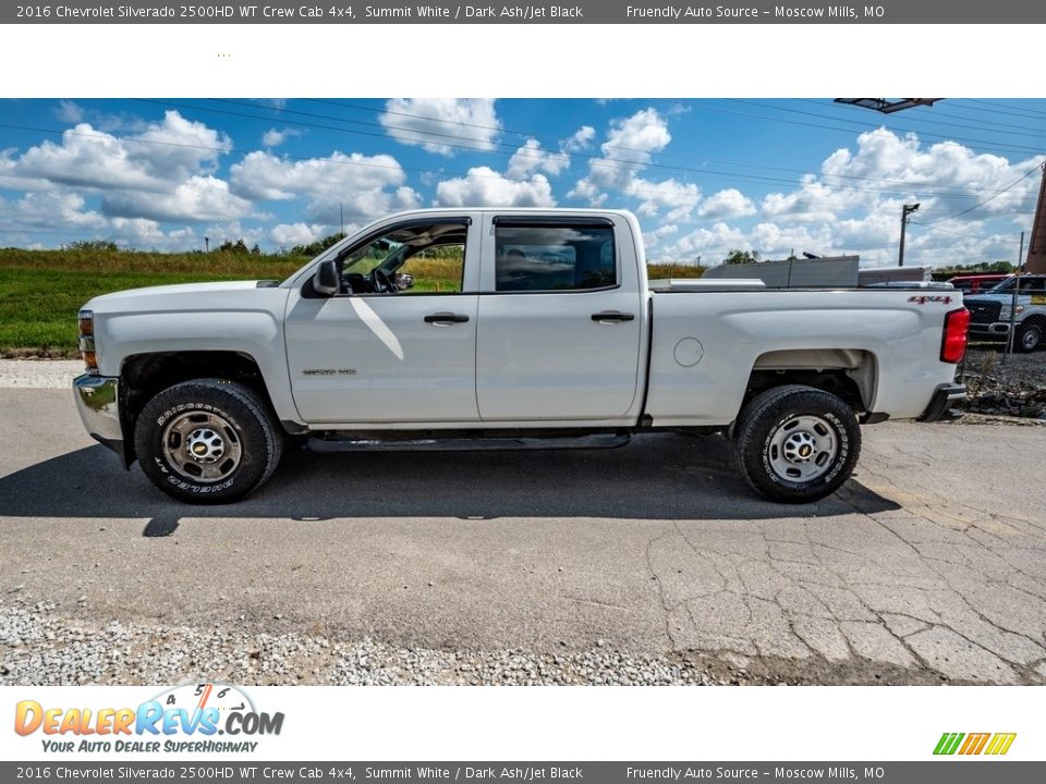 Summit White 2016 Chevrolet Silverado 2500HD WT Crew Cab 4x4 Photo #7