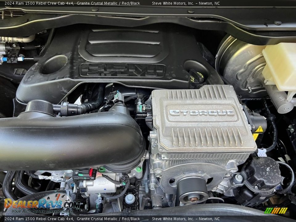 2024 Ram 1500 Rebel Crew Cab 4x4 5.7 Liter HEMI OHV 16-Valve VVT MDS V8 Engine Photo #10