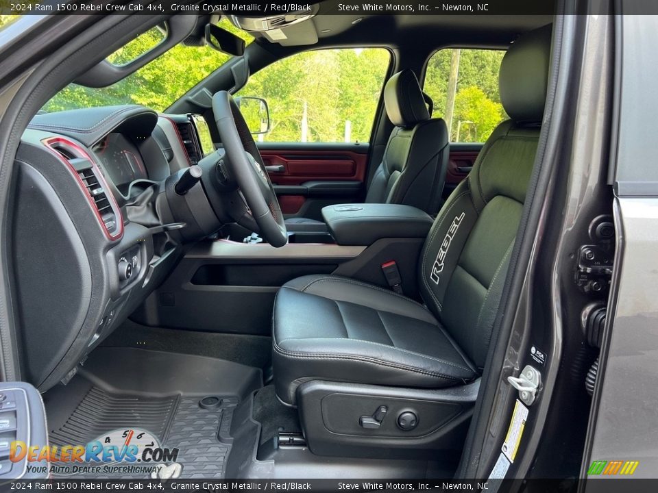 Front Seat of 2024 Ram 1500 Rebel Crew Cab 4x4 Photo #12