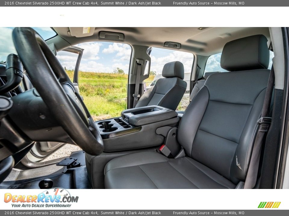 Front Seat of 2016 Chevrolet Silverado 2500HD WT Crew Cab 4x4 Photo #17