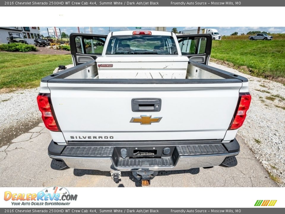 2016 Chevrolet Silverado 2500HD WT Crew Cab 4x4 Summit White / Dark Ash/Jet Black Photo #21