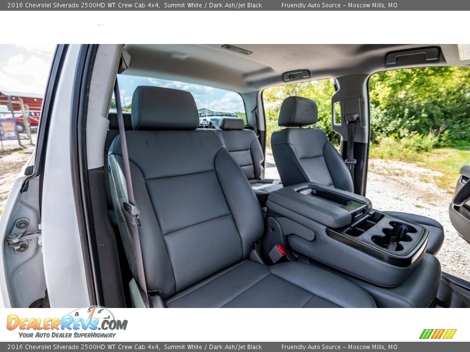 2016 Chevrolet Silverado 2500HD WT Crew Cab 4x4 Summit White / Dark Ash/Jet Black Photo #25