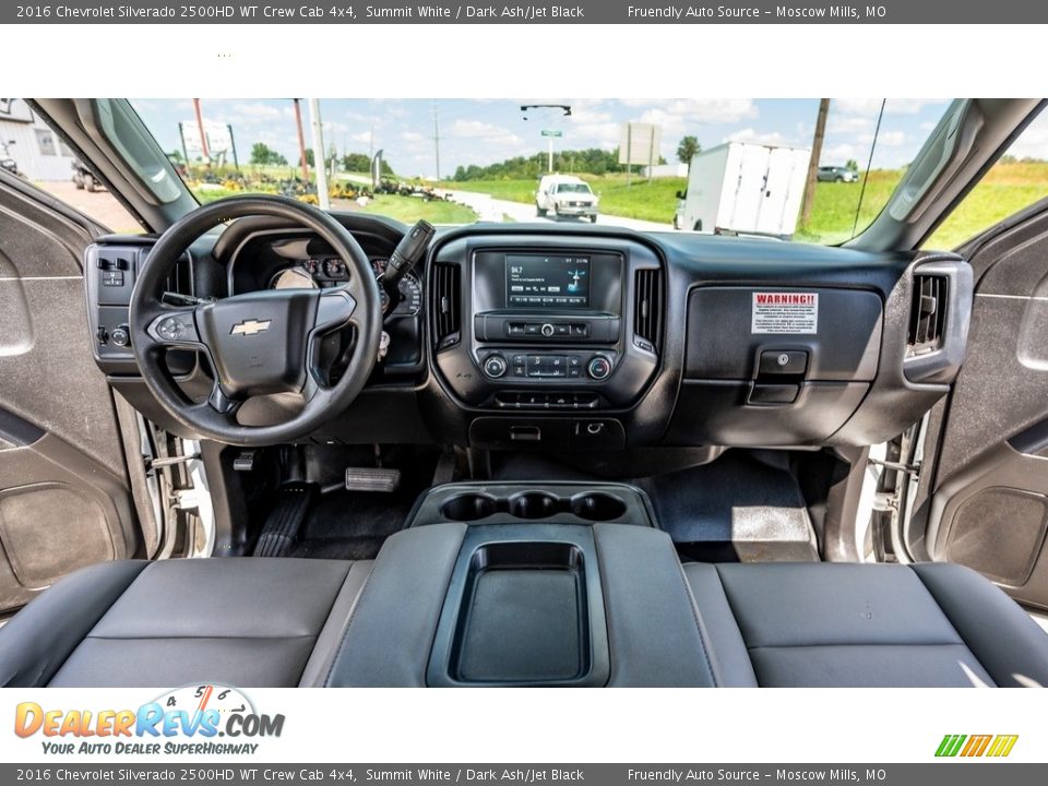 2016 Chevrolet Silverado 2500HD WT Crew Cab 4x4 Summit White / Dark Ash/Jet Black Photo #26