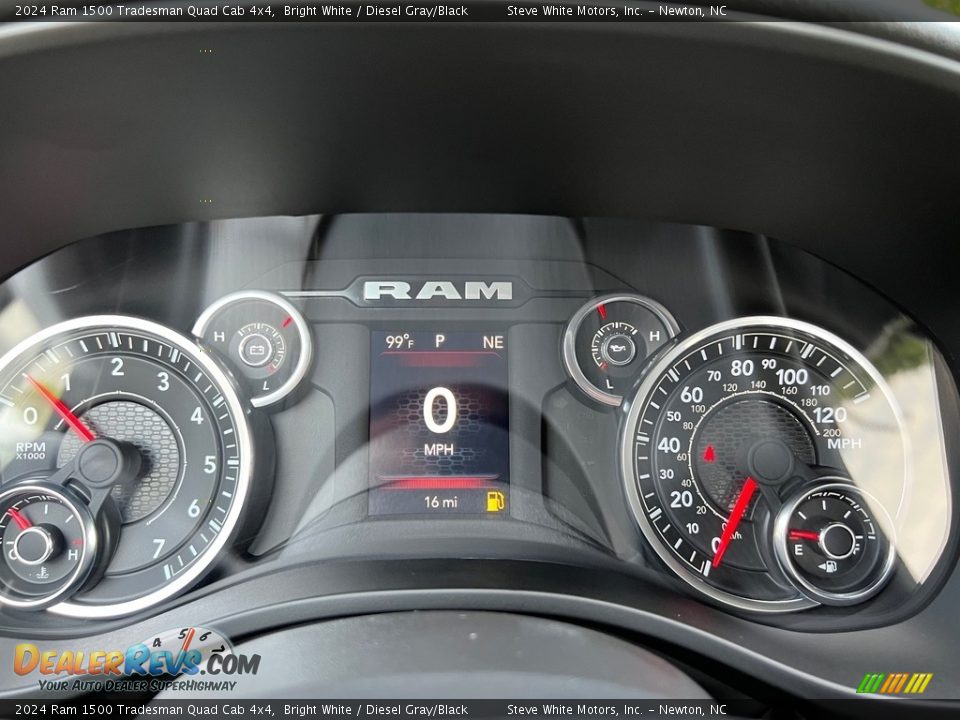 2024 Ram 1500 Tradesman Quad Cab 4x4 Gauges Photo #18