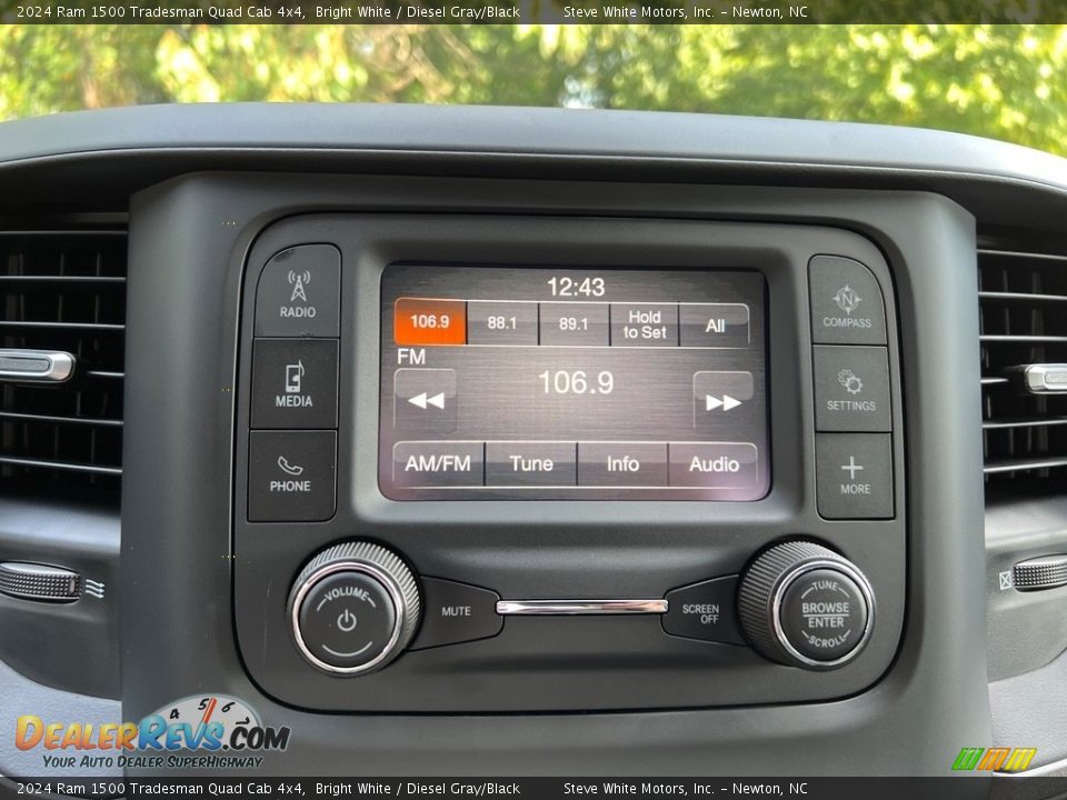 Audio System of 2024 Ram 1500 Tradesman Quad Cab 4x4 Photo #20