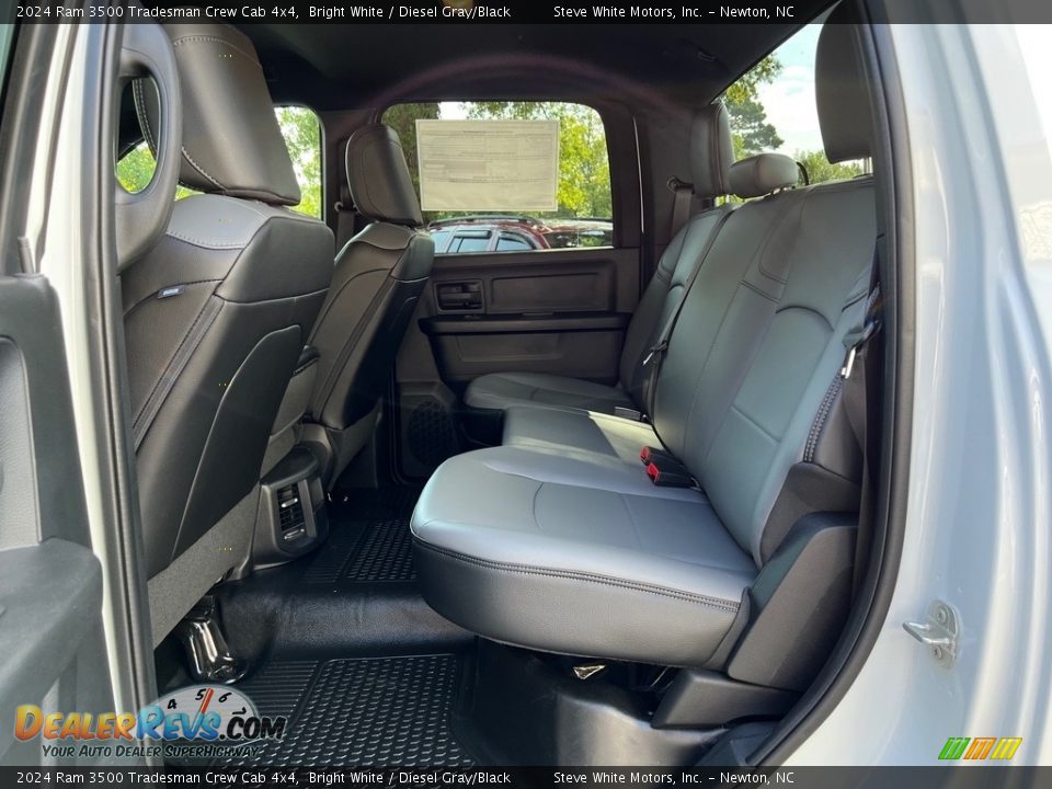 Rear Seat of 2024 Ram 3500 Tradesman Crew Cab 4x4 Photo #15