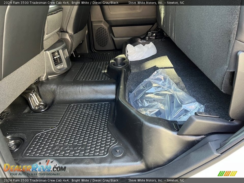 Rear Seat of 2024 Ram 3500 Tradesman Crew Cab 4x4 Photo #16