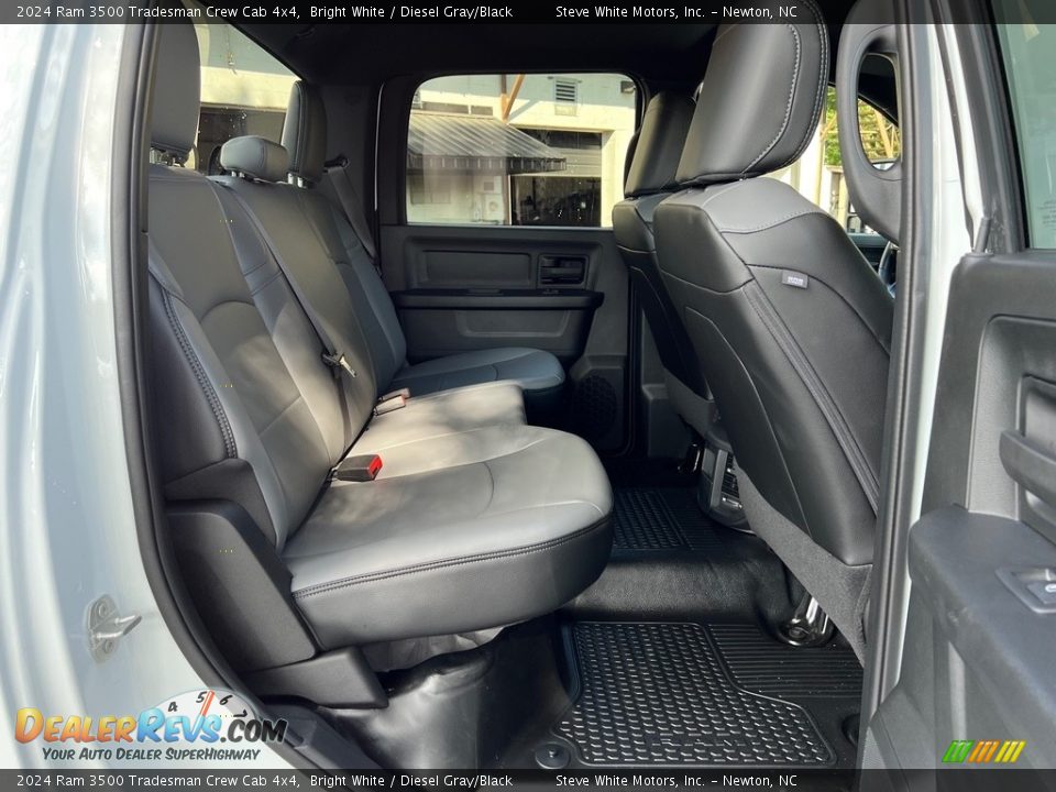 Rear Seat of 2024 Ram 3500 Tradesman Crew Cab 4x4 Photo #17