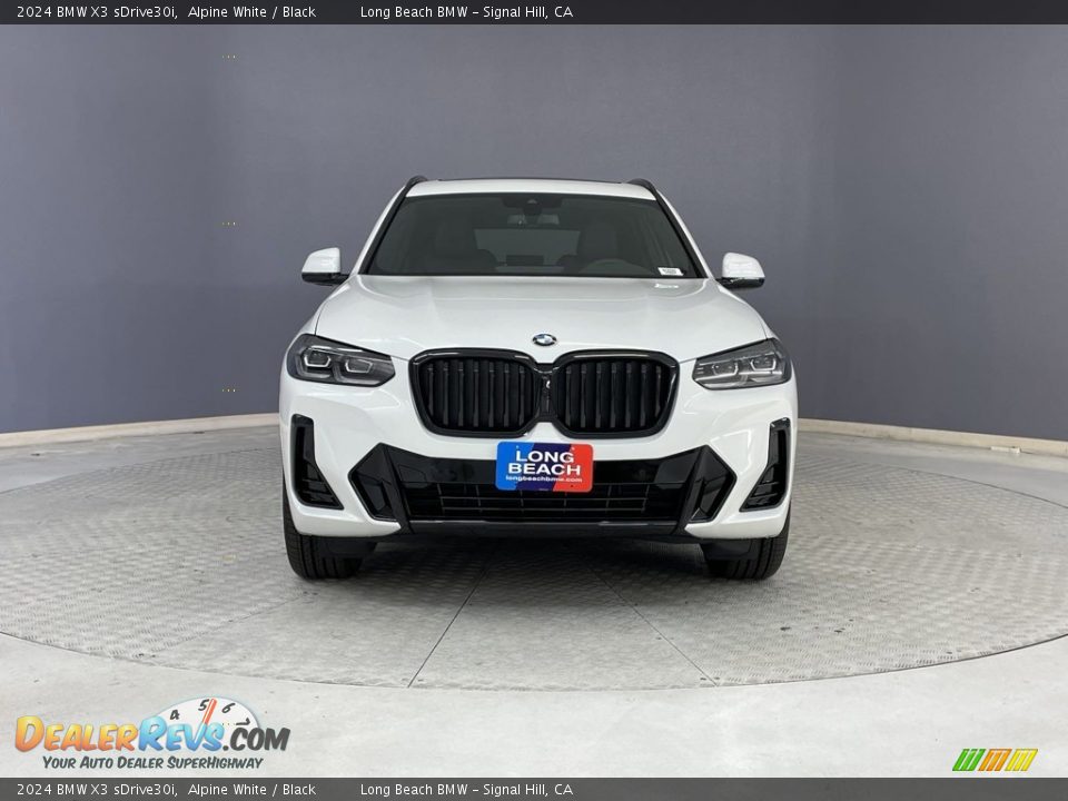 2024 BMW X3 sDrive30i Alpine White / Black Photo #2