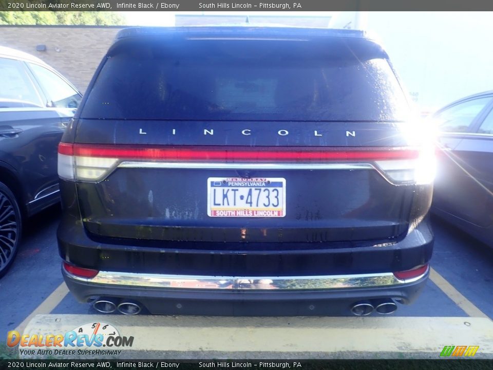 2020 Lincoln Aviator Reserve AWD Infinite Black / Ebony Photo #3