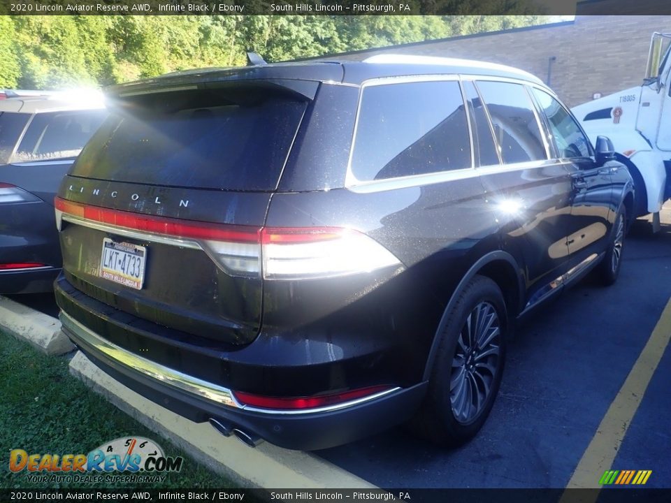 2020 Lincoln Aviator Reserve AWD Infinite Black / Ebony Photo #4