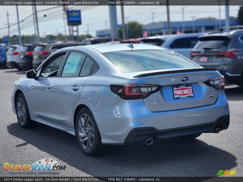 2024 Subaru Legacy Sport Ice Silver Metallic / Sport Black/Gray Photo #4