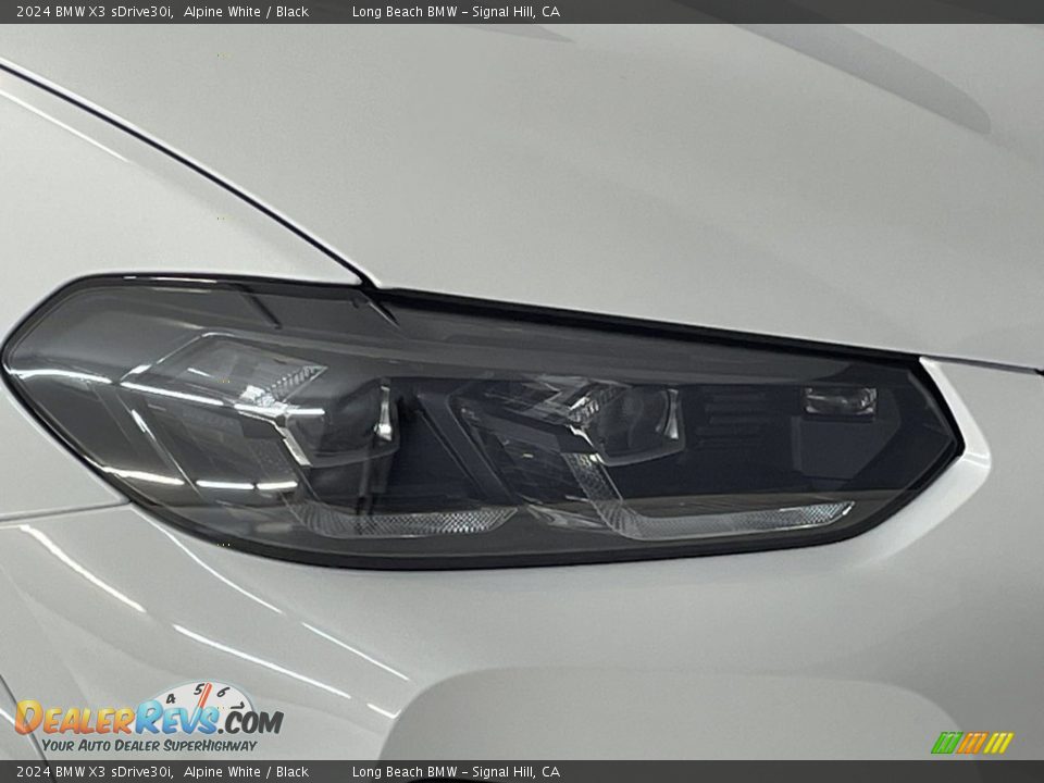 2024 BMW X3 sDrive30i Alpine White / Black Photo #4