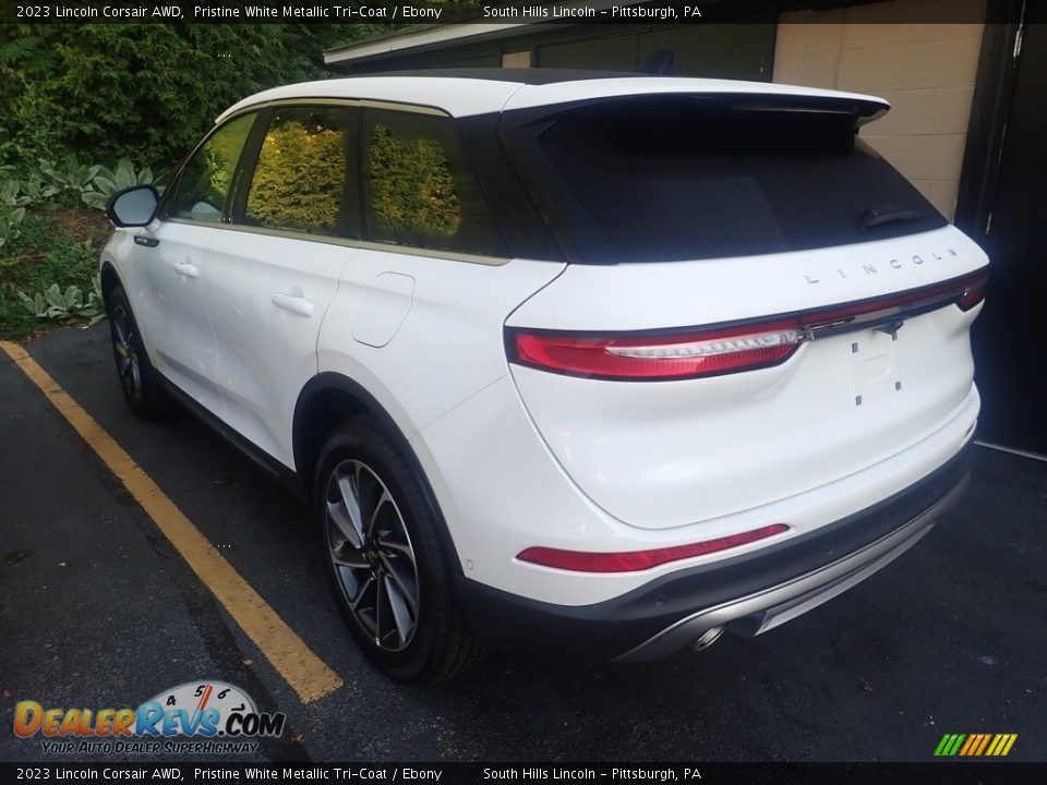 2023 Lincoln Corsair AWD Pristine White Metallic Tri-Coat / Ebony Photo #2