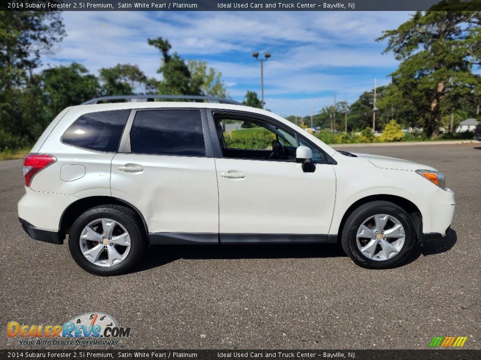 Satin White Pearl 2014 Subaru Forester 2.5i Premium Photo #7