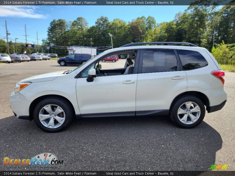 Satin White Pearl 2014 Subaru Forester 2.5i Premium Photo #8