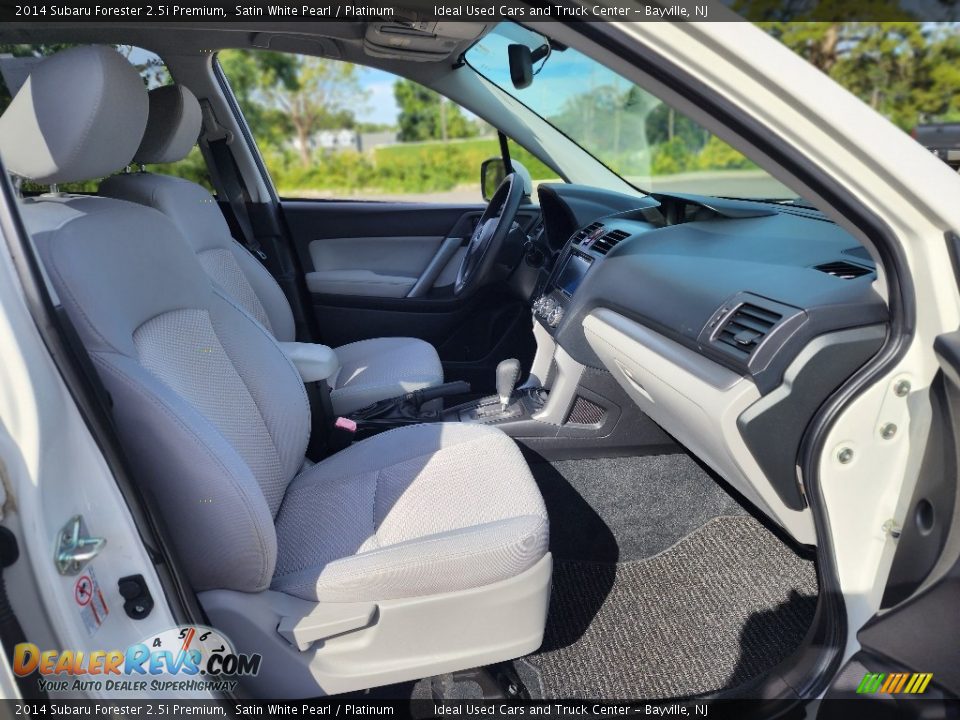 Front Seat of 2014 Subaru Forester 2.5i Premium Photo #10