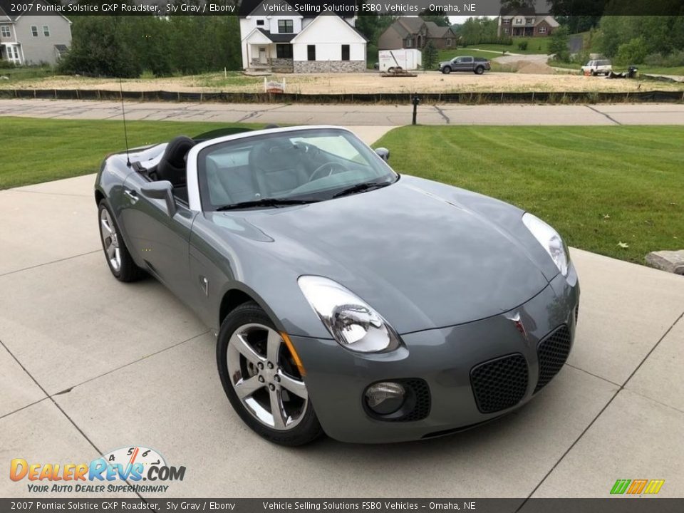 Sly Gray 2007 Pontiac Solstice GXP Roadster Photo #3