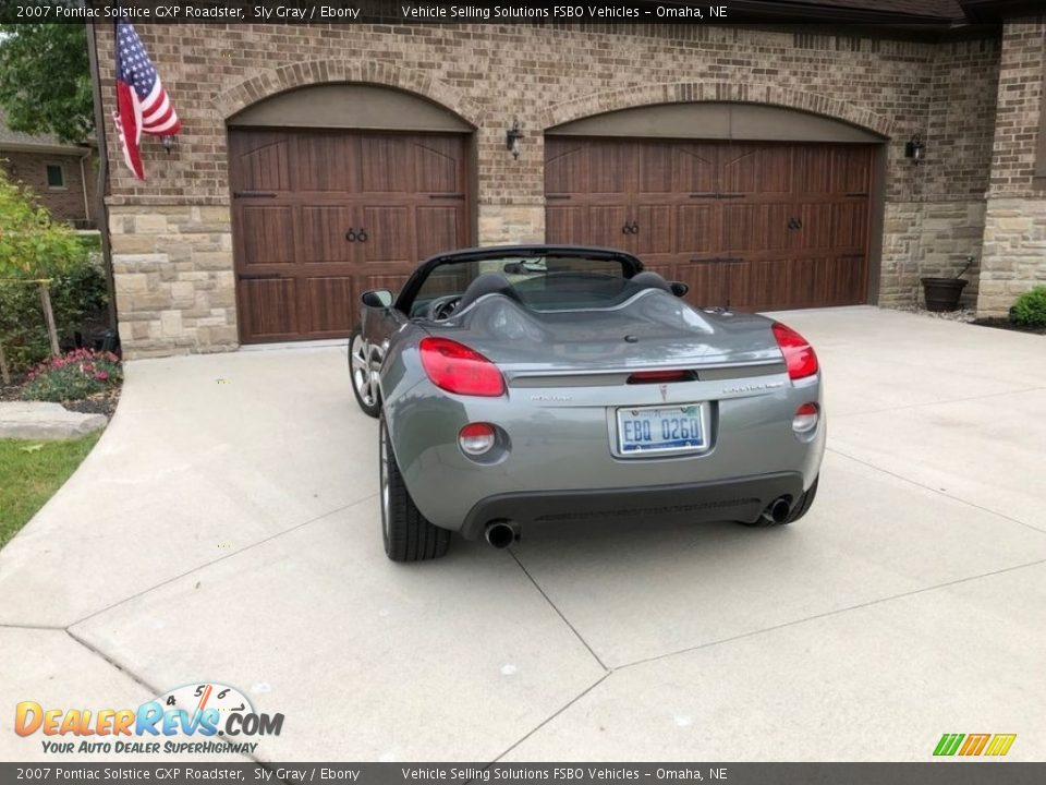 2007 Pontiac Solstice GXP Roadster Sly Gray / Ebony Photo #5