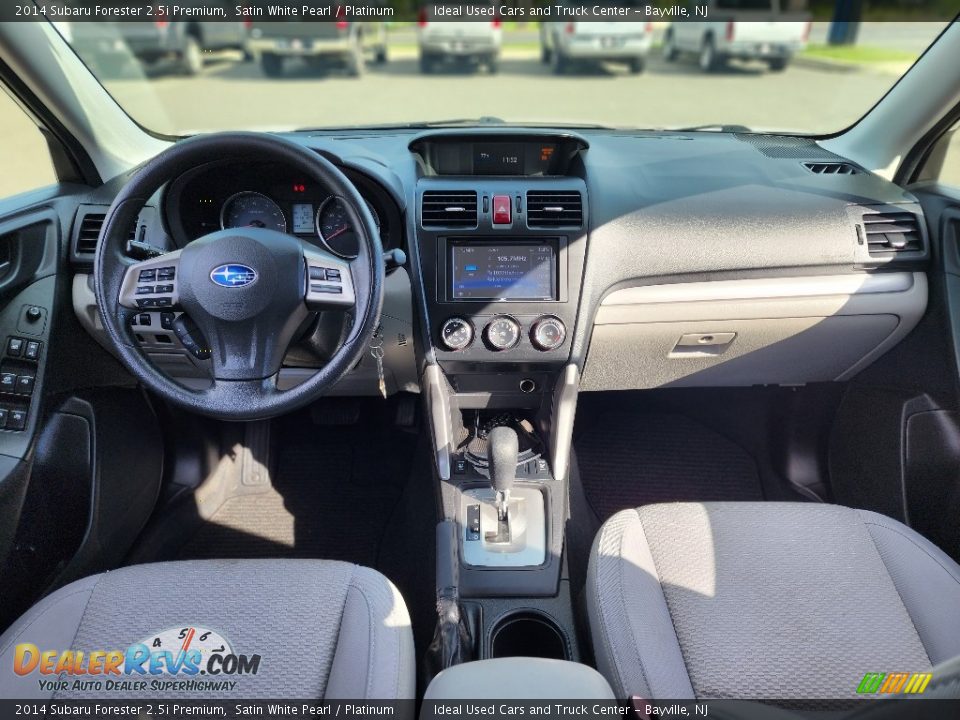 Platinum Interior - 2014 Subaru Forester 2.5i Premium Photo #15