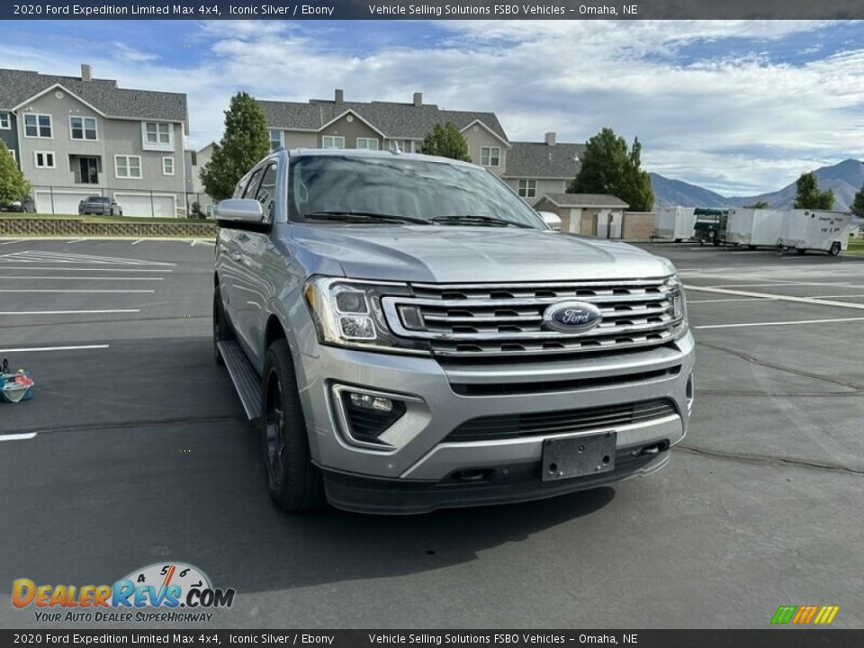 2020 Ford Expedition Limited Max 4x4 Iconic Silver / Ebony Photo #2