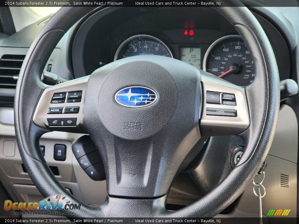 2014 Subaru Forester 2.5i Premium Steering Wheel Photo #17