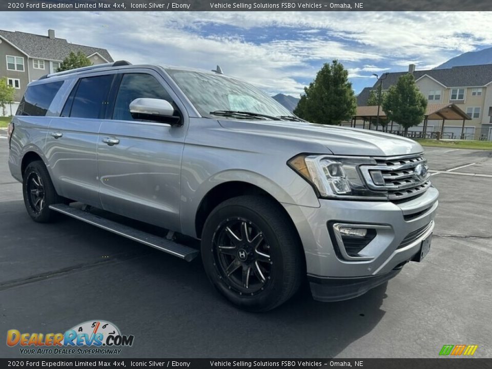 2020 Ford Expedition Limited Max 4x4 Iconic Silver / Ebony Photo #4