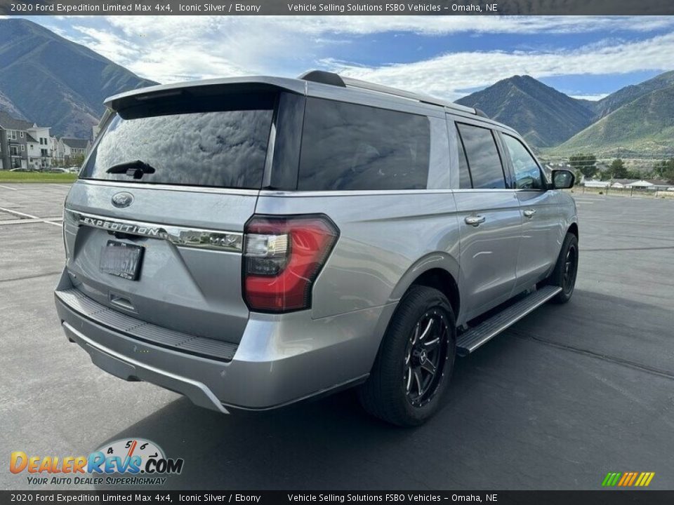 2020 Ford Expedition Limited Max 4x4 Iconic Silver / Ebony Photo #6