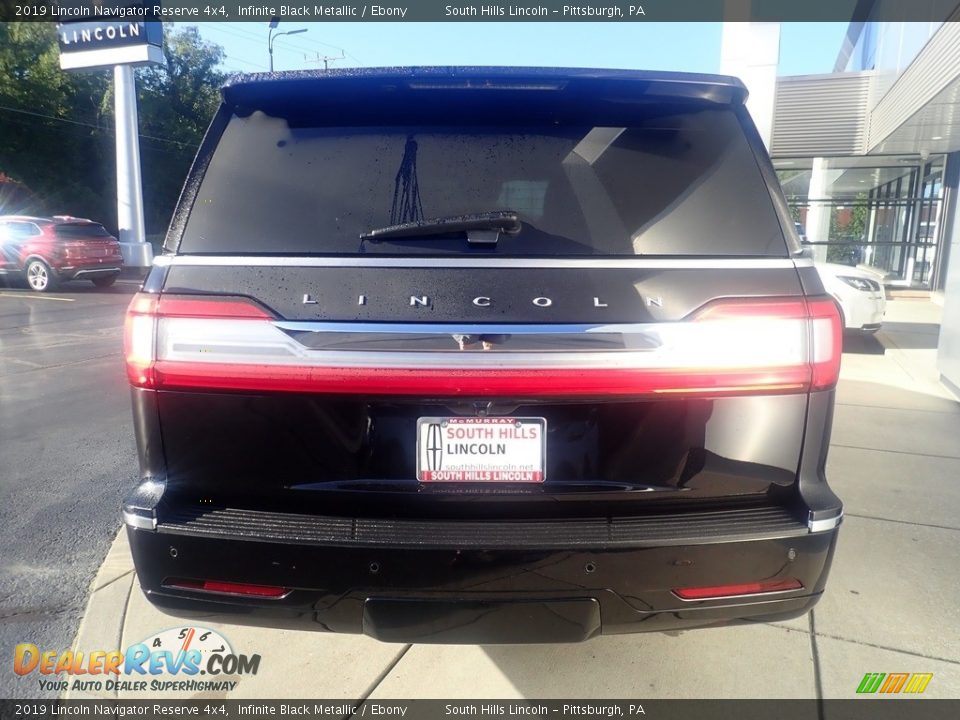 2019 Lincoln Navigator Reserve 4x4 Infinite Black Metallic / Ebony Photo #4