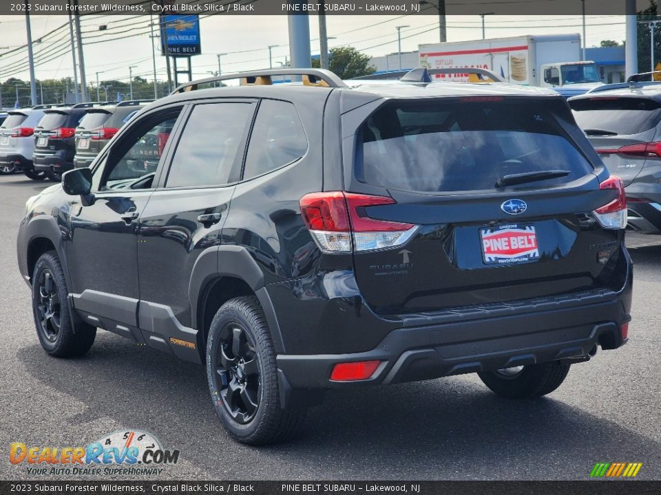 2023 Subaru Forester Wilderness Crystal Black Silica / Black Photo #4