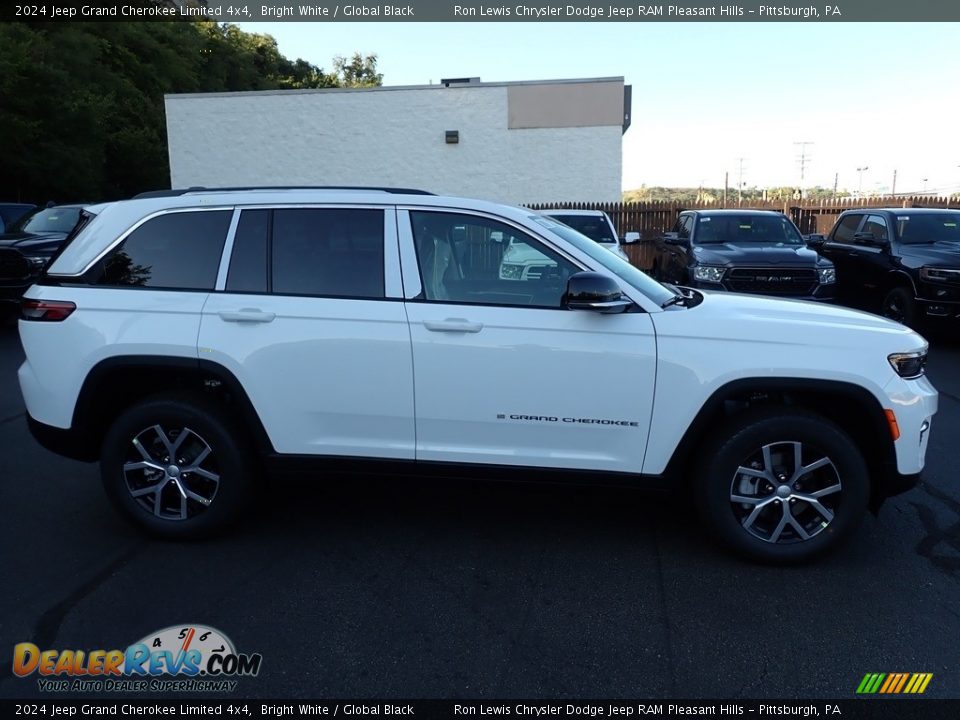 Bright White 2024 Jeep Grand Cherokee Limited 4x4 Photo #7