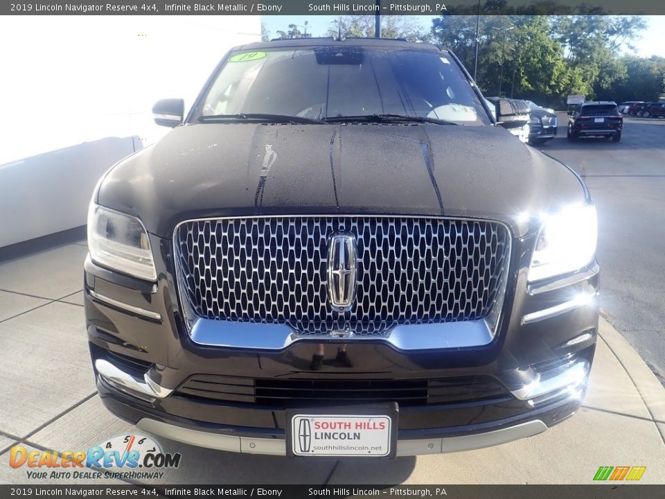 2019 Lincoln Navigator Reserve 4x4 Infinite Black Metallic / Ebony Photo #8