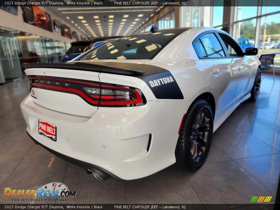 2023 Dodge Charger R/T Daytona White Knuckle / Black Photo #15