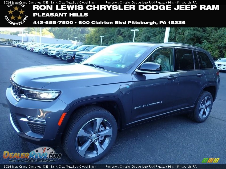 2024 Jeep Grand Cherokee 4XE Baltic Gray Metallic / Global Black Photo #1